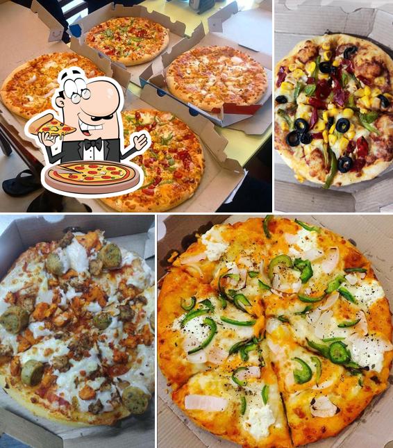 At Domino's Pizza Karbigahiya, Patna, you can try pizza