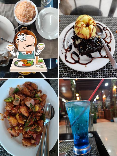 Food at Excelencia Restaurant, Nongpoh