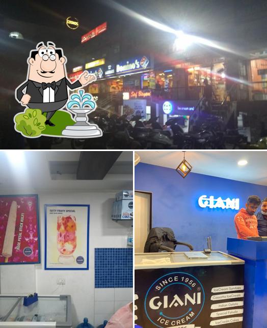 Check out how Giani Ice Cream looks outside
