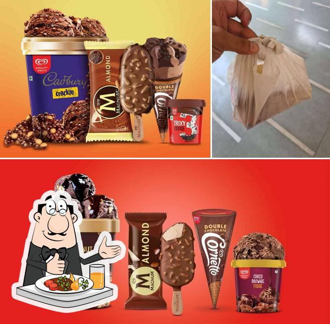 Food at Kwality Wall's Ice Cream And More