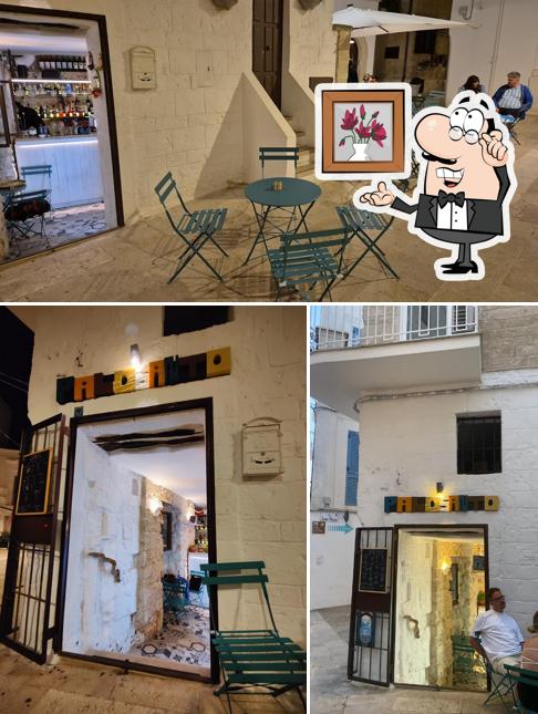 Gli interni di Palosanto