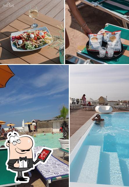 La esterno e bevanda del ristorante