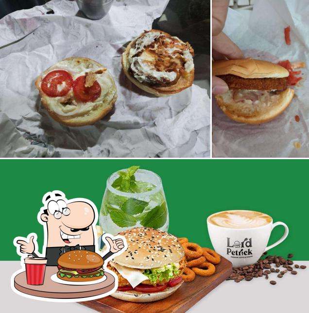 Try out a burger at Lord Petrick Coffee & Burger- Virar