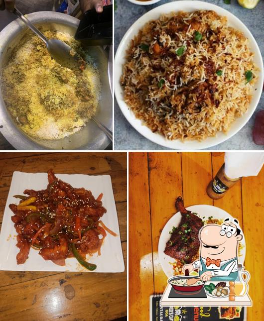 Fried rice at Rider's Cafe