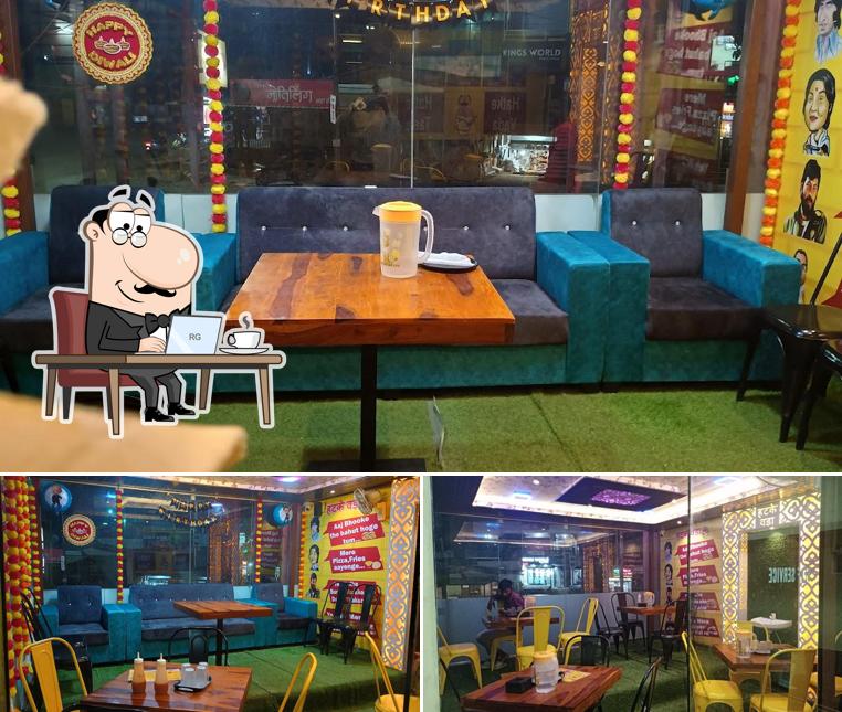 The interior of THE HATKE RESTAURANT
