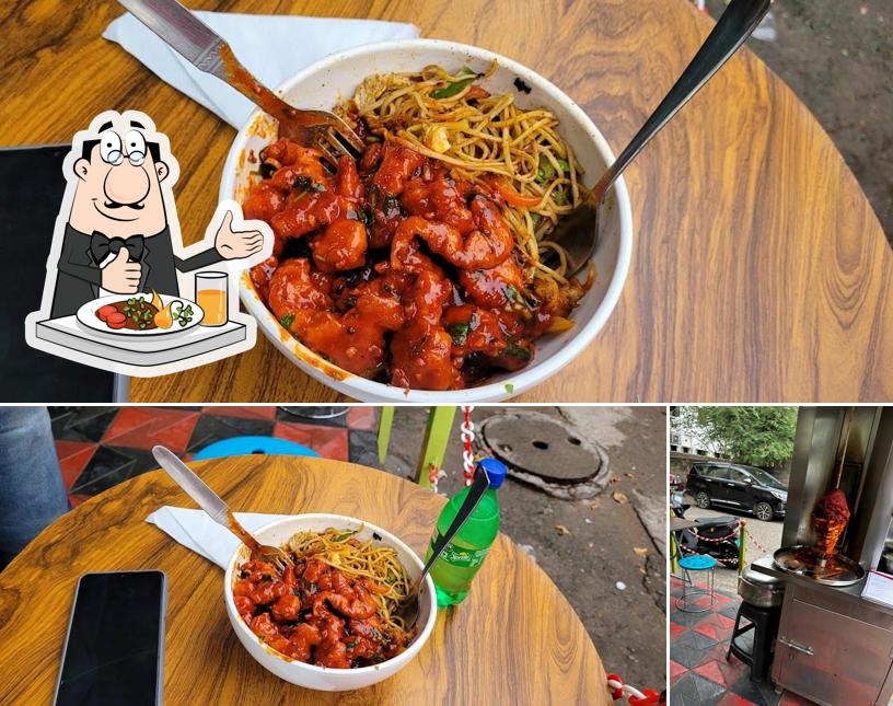 The image of Vajra Indo-chinese Fooderia’s food and exterior
