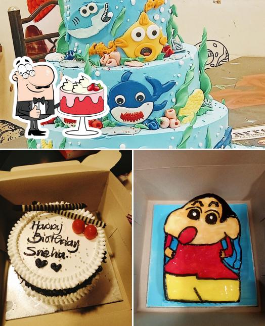 Look at the pic of Warren Cakes N Desserts