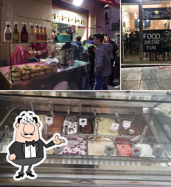vicolo dei sapori si caratterizza per la interni e cibo