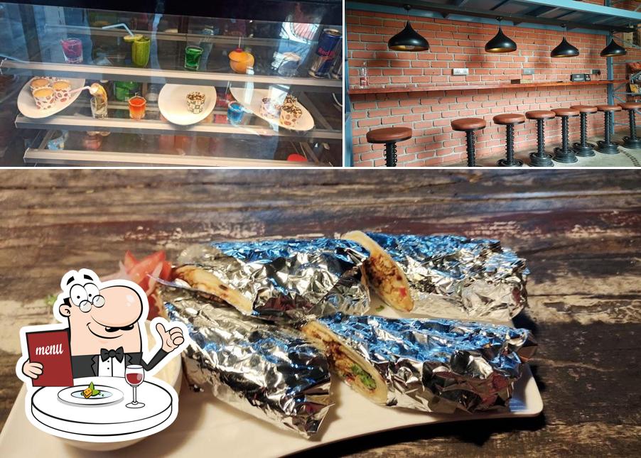 Food at The Cafe Garage