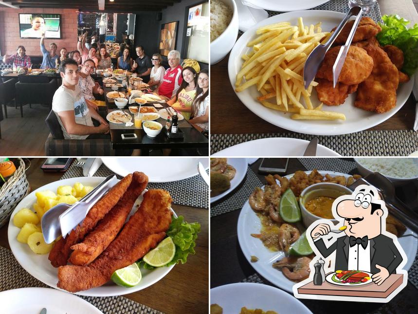 Comida em Restaurante El Fuego