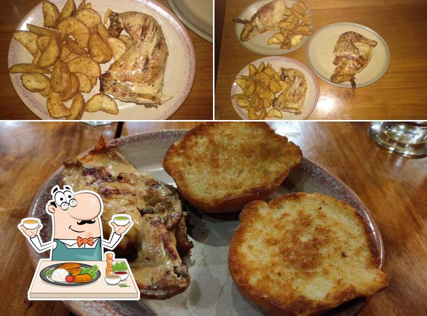 Food at Nando's Cyberhub