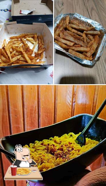 French fries at Chai Sutta Bar