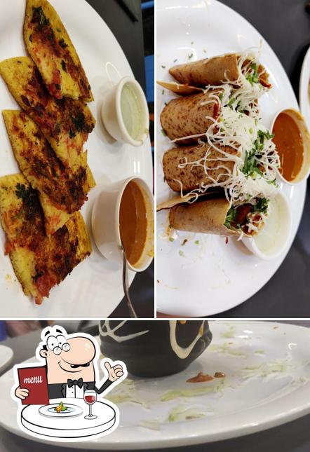 Food at Charcoal Dosa Hub