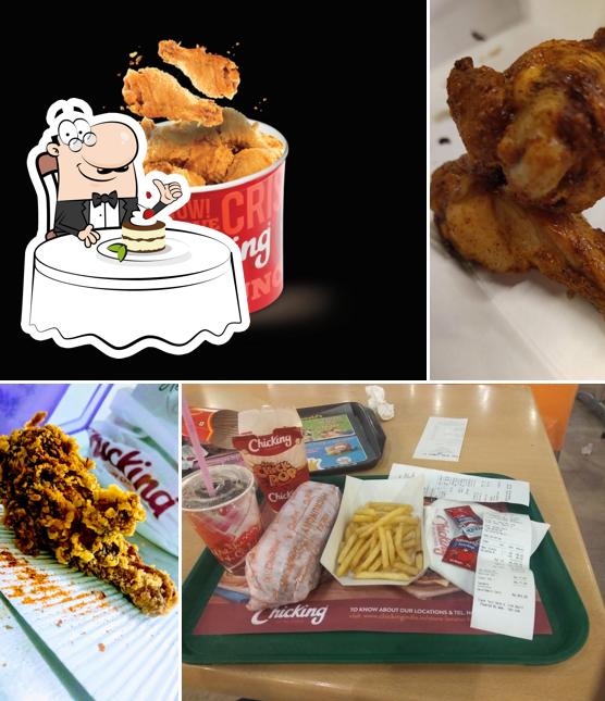 Chicking offers a number of desserts