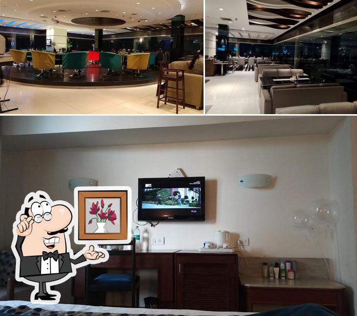 The interior of Cloud 9 ( Rooftop Restaurant)