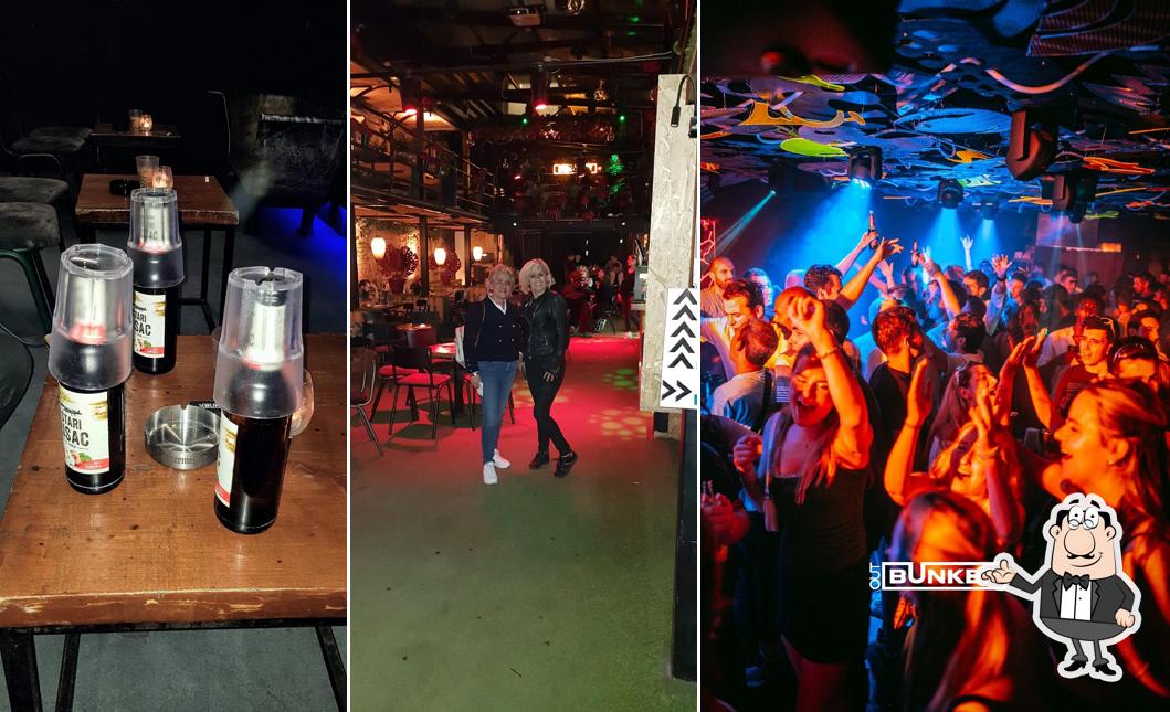 Gli interni di OUT Bunker Nightclub