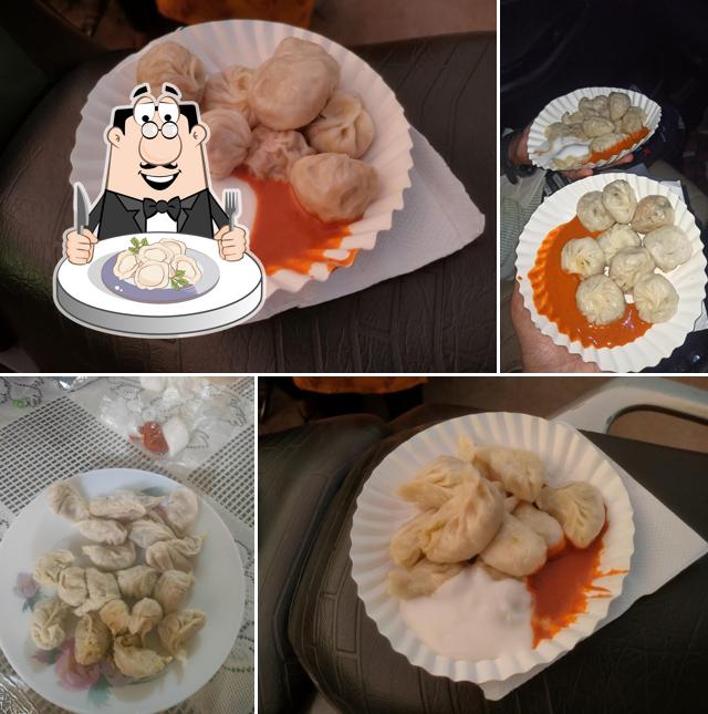 Dumplings at Darjeeling Special Momos
