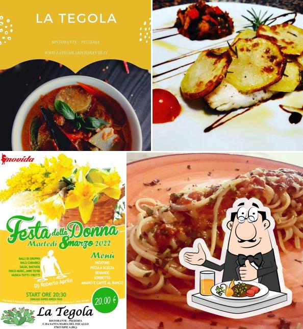 Platti al Ristorante La Tegola
