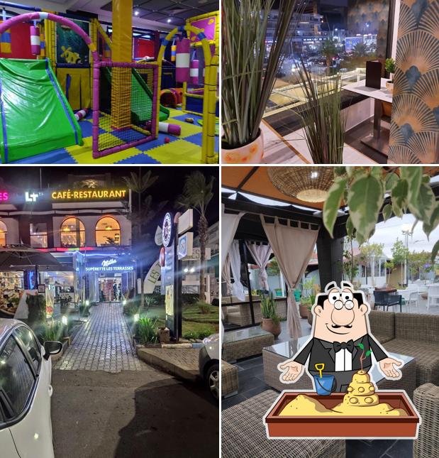 Les Terrasses : Café & Restaurant