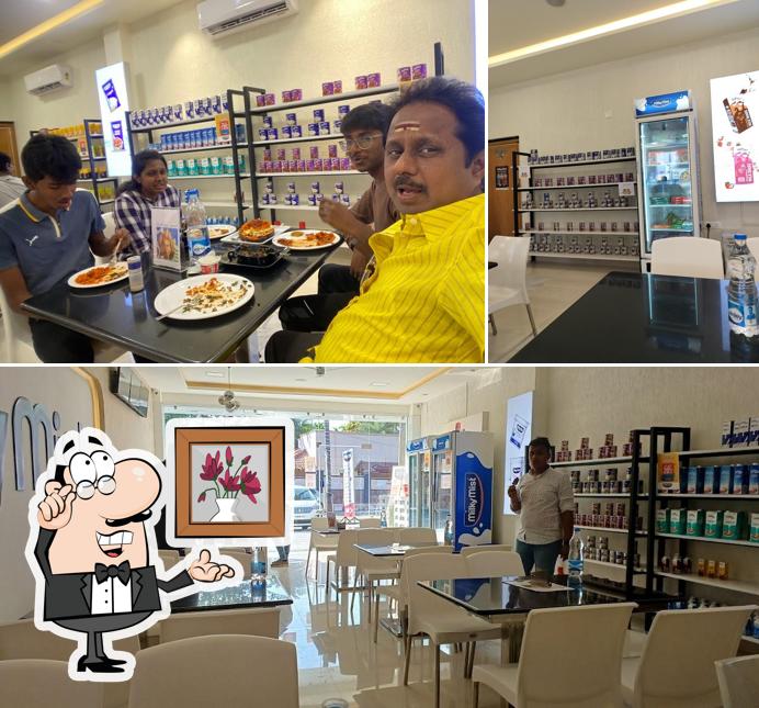 The interior of Milky Mist Cafe - Yercaud Adivaram