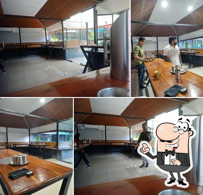 The interior of Aahara's Filter Coffee