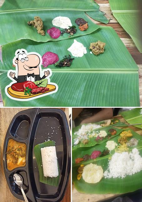 Get meat dishes at Cafe Kerala