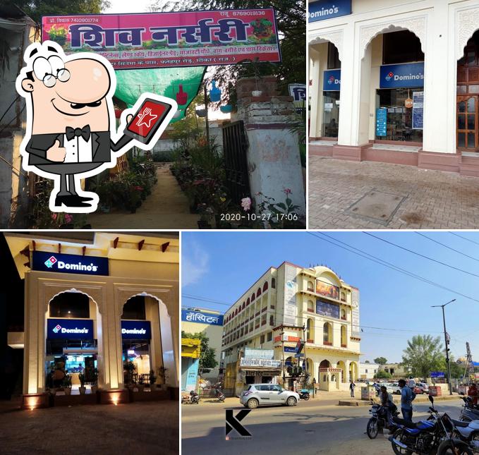 The exterior of Domino's Pizza Anand Nagar, Sikar