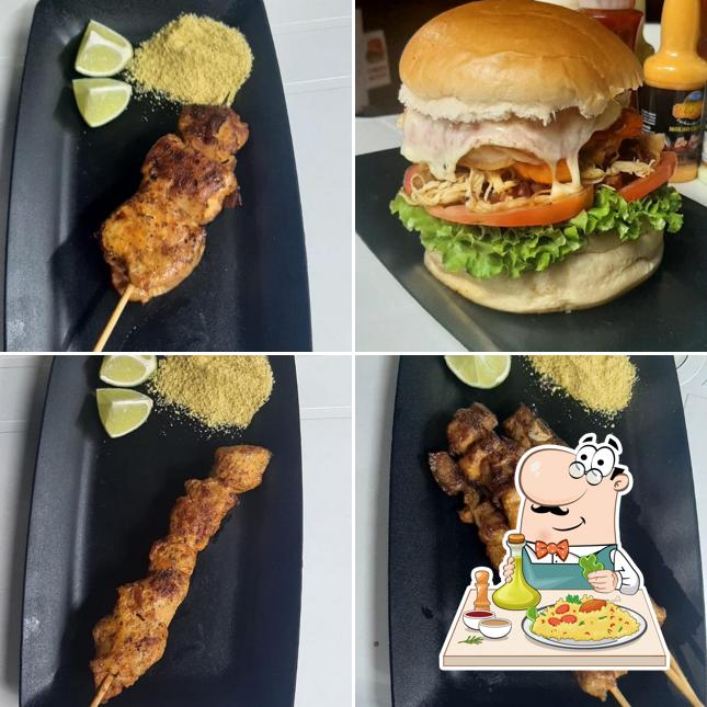 Comida em Espetinho do Max
