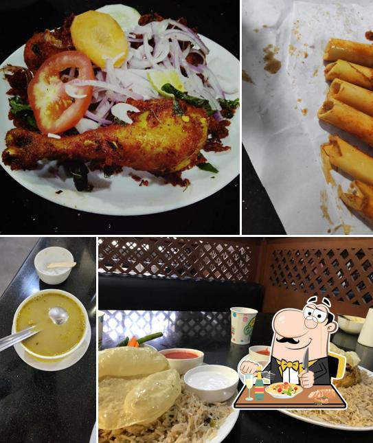 Pulled pork sandwich at Fayalwan Hotel