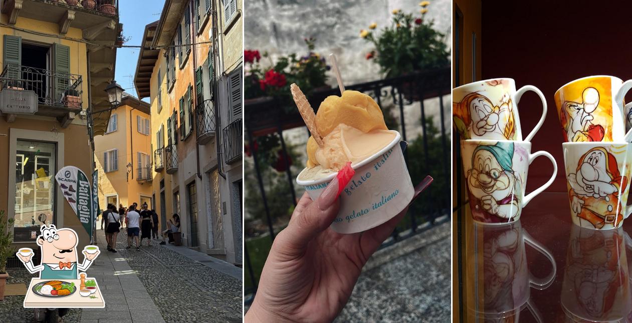 Platti al Gelateria il bacio di Tonsi Nadir