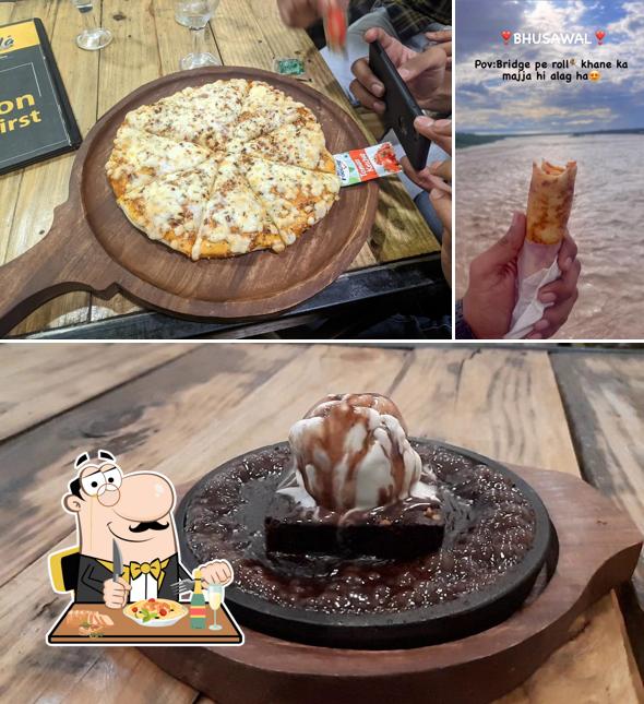 Food at Mr.Rollwala and Food Cafe