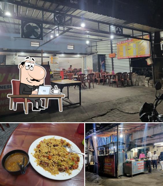 The interior of New Kwality Fast Food