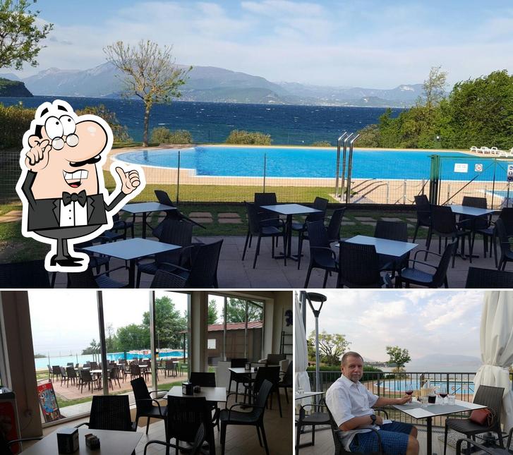 Gli interni di RISTORANTE SAN GIORGIO - pizzeria lago di garda, manerba del garda,