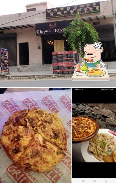 This is the image displaying food and exterior at Uppu's Kitchen