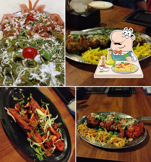 Food at Sushila family restaurant