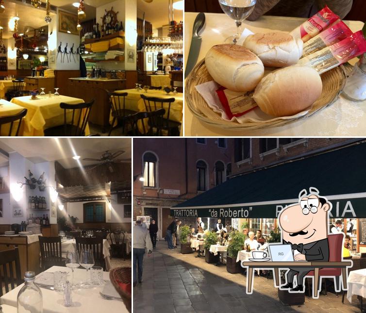 Gli interni di Trattoria Pizzeria Da Roberto