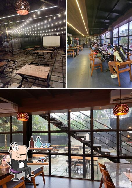 The interior of Barkaas Restaurant, Muvattupuzha
