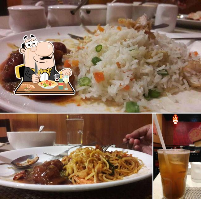 Take a look at the photo displaying food and beer at wangs kitchen marathahalli
