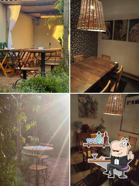 O interior do Casa Vecchia