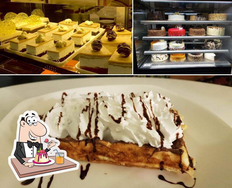 Don’t forget to order a dessert at Coffee Cream