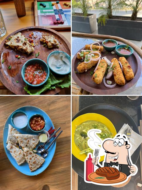 Pick meat dishes at Curiosity Cafe