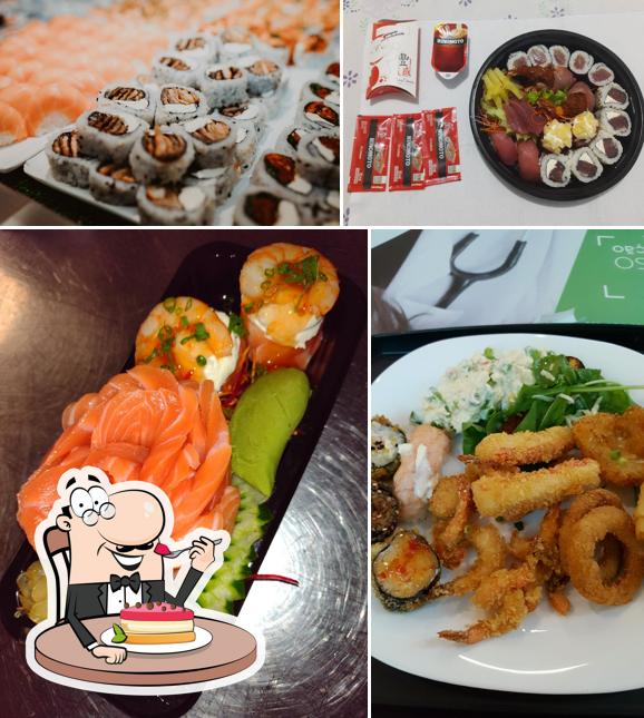 Feng Cheng Restaurante - Culinária Oriental provê uma variedade de sobremesas