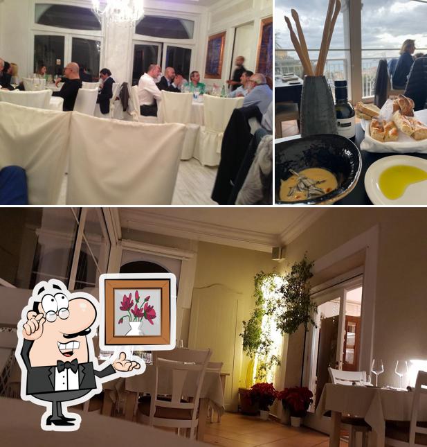 Gli interni di Il Granchio