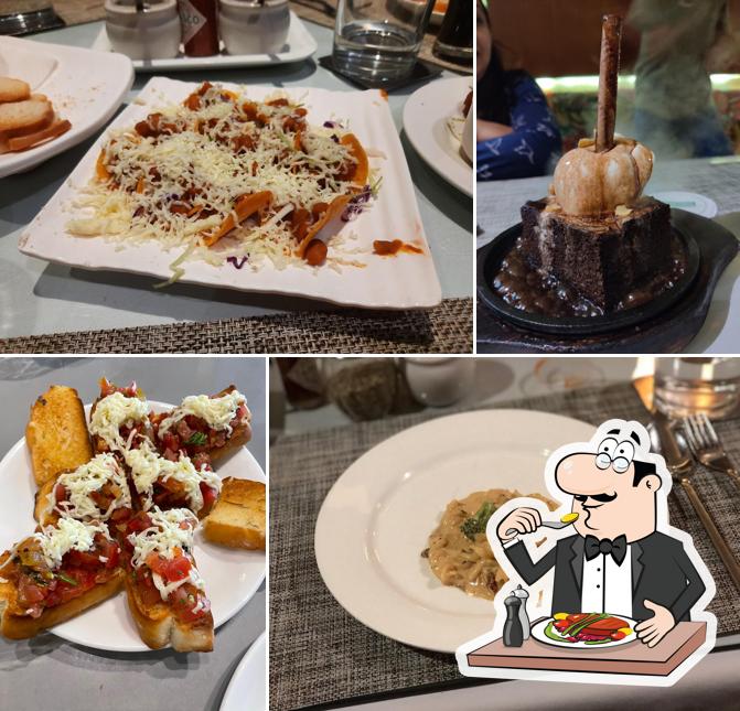 Food at Little Italy Restaurant