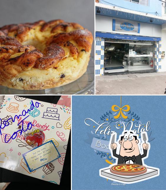 Experimente pizza no Mel Prazer Doceria & Café