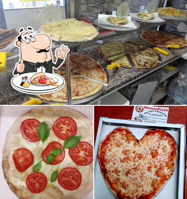 Ordina tra le molte varianti di pizza