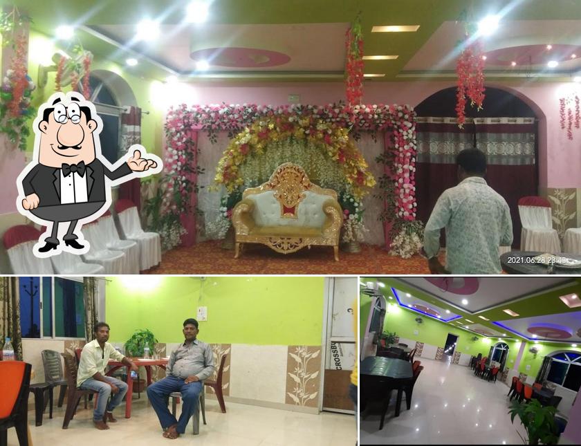The interior of Parth Family Restaurant