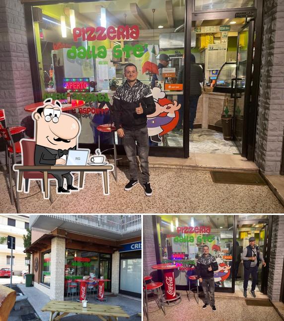 Gli interni di Dalla Ste'