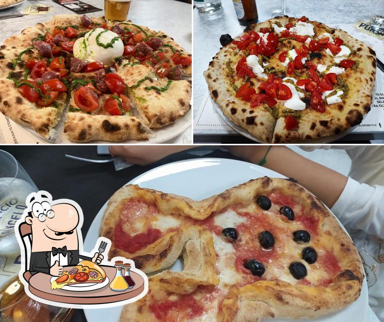 Ordina tra le molte varianti di pizza