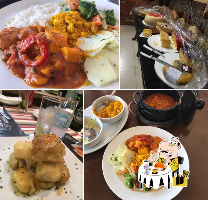 Platos en Café da Banca Gramado